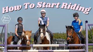 How to Start Horse Riding! This Esme