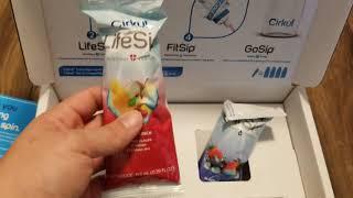 Cirkul Water Bottle Box  opening and review