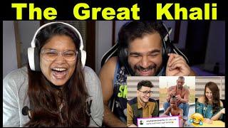 Great khali's Instagram is the funniest | Triggered Insaan | Reaction by The S2 Life