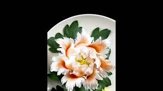 Chandler Decorative Plate Porcelain Handmade Masterpiece of Art3D Non Commercial Art Work with Stand