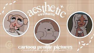 aesthetic cartoon profile pictures 