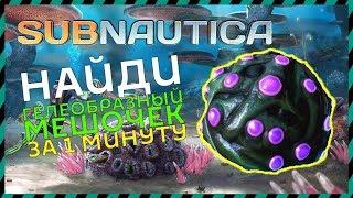 Subnautica ГДЕ НАЙТИ ГЕЛЕОБРАЗНЫЙ МЕШОЧЕК