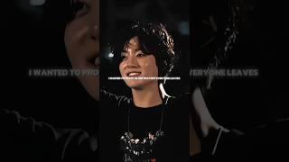 I wanted to prove him that not everyone leaves...|| #shorts #viral #trending #bts #mochii.0705