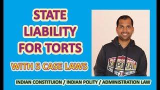 State Liability for Torts | Article 300 | Indian Constitution | Administration Law | Indian Polity