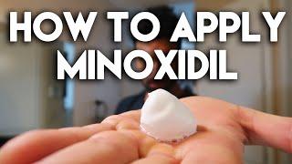 How to Apply Minoxidil (Rogaine)