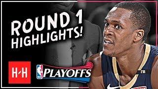 Playoff Rajon Rondo Full ROUND 1 Highlights vs Portland Trail Blazers | All GAMES - 2018 Playoffs