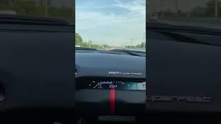 Ferrari 812 Superfast over 300km/h Topspeed Autobahn Highway