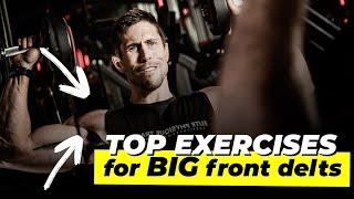 Top exercises for big front delts || Gareth Sapstead