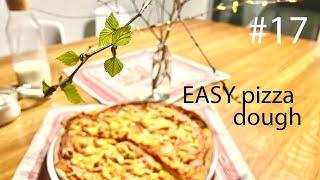 EASY homemade pizza dough | Ideal for cooking with children