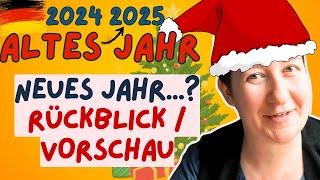 So gelingt dein Jahresrückblick 2024 & Vorschau auf 2025 | Deutsch mit Marija