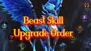 War and Order: Best Order to Increase Beast Skills