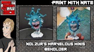 Paint with Nate: A Beholder (Nolzur's Marvelous Unpainted Minis: Beholder) Part 2