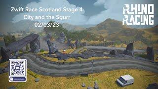 ZWIFT RACE SCOTLAND STAGE 4 - CITY AND THE SGURR