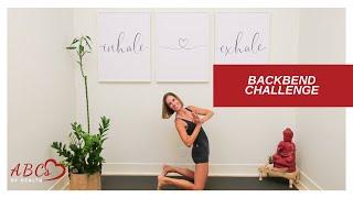 Backbend Challenge | ABC's of Health
