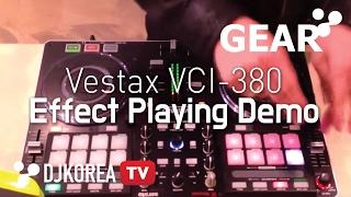 Vestax VCI-380 / Effect Playing Demo | DJKOREA 디제이코리아