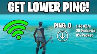 How To Get LOWER Ping in Fortnite! - Chapter 5 Season 3