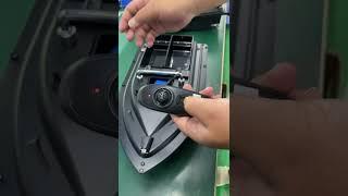 How to pair D16 V16 single hand held fishing bait boat with remote control
