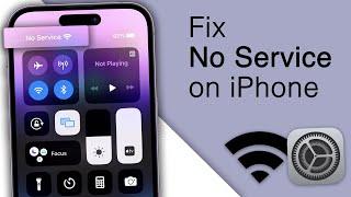 How to Fix No Service on iPhone! [2023]