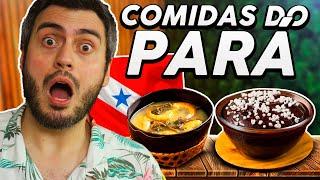 Provamos Comidas do Pará! (Comidas do Brasil)