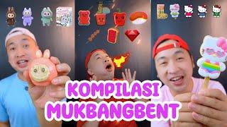 KOMPILASI MUKBANGBENT | MAKAN EMOJI LUCU | MAKAN SESUAI WARNA | EATING SHOW