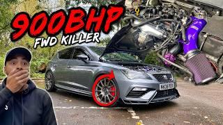 THE 900BHP FWD SEAT LEON CUPRA FROM HELL..