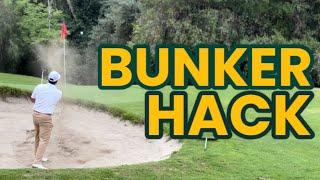 The easiest way to play from the bunker