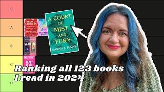 Ranking ALL 123 Books I Read in 2024!