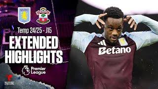 Aston Villa vs. Southampton | Highlights Premier League | Jornada 15 | Telemundo Deportes