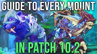 Every Mount Coming in 10.2 and How to Get Them - Guardians of the Dream WoW