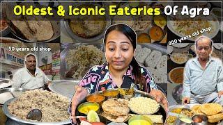 Oldest & Iconic Eateries of Agra | Pakeeza, Om Bhojnalay, Pinch of Spice & More| UP Food Series Ep-7