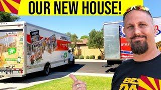 Moving to New House in Gilbert Arizona! Phoenix House Hunting, House Tours & Moving Day