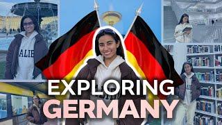  Exploring Germany | Schlossplatz  Fountain and Stadtbibliothek | SOFY SEFARADY