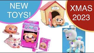 New Interactive Toys for Christmas 2023: Moose Toys Cookeez Makery My Puppy’s Home Wowwee Dog-E