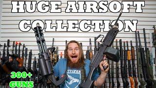 The Most MASSIVE Airsoft Gun Collection EVER! Over 300 Guns! (Rare & Discontinued!)