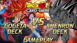 BEST GOGETA VS SYN SHENRON XENOVERSE BATTLE! ~ DRAGON BALL SUPER CARD GAME