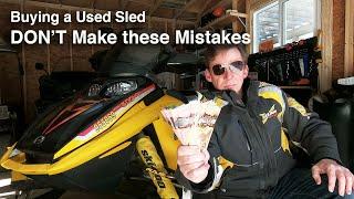 Buying a Used Snowmobile - Don't Make These Mistakes!