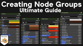 Create Custom Material Node Groups in Blender for Beginners (Ultimate Guide)