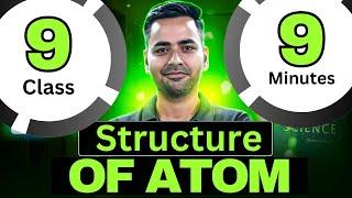 Structure of ATOM in 9 minutes || Sanjiv sir-Edumantra️️