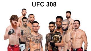 Official UFC 308 Predictions