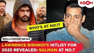 Salman Khan in Lawrence Bishnoi's 2025 hitlist; Dawood Ibrahim, Sidhu Moosewala's manager in danger