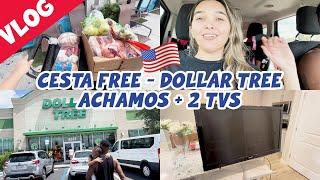 CESTA BÁSICA FREE EM ORLANDO - DOLLAR TREE - ACHAMOS 2 TV