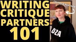 HOW TO FIND WRITING CRITIQUE PARTNERS || Popular FAQs about Critique Partners