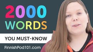 2000 Words Every Finnish Beginner Must Know