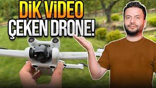 Dik video çekebilen drone DJI Mini 3 Pro inceleme! - Dünya ile aynı anda!