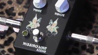 Missing Link Audio PEACOCK OVERDRIVE demo with Les Paul R9 Historic