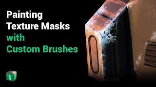 Blender Secrets - Painting Texture Masks with Custom Brushes