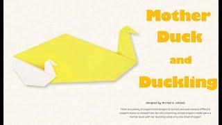 Mother Duck and Duckling - Michael G. LaFosse