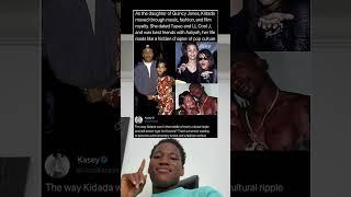 As the daughter of Quincy Jones, Kidada moved through music, fashion, and film royalty #quincyjones