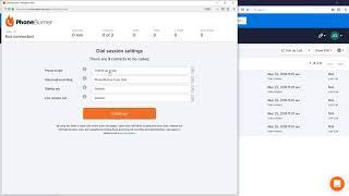 PhoneBurner | How to Start a Dial Session