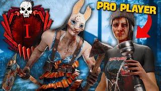 PRO DBD TEAM vs RANK 1 HUNTRESS MAIN!